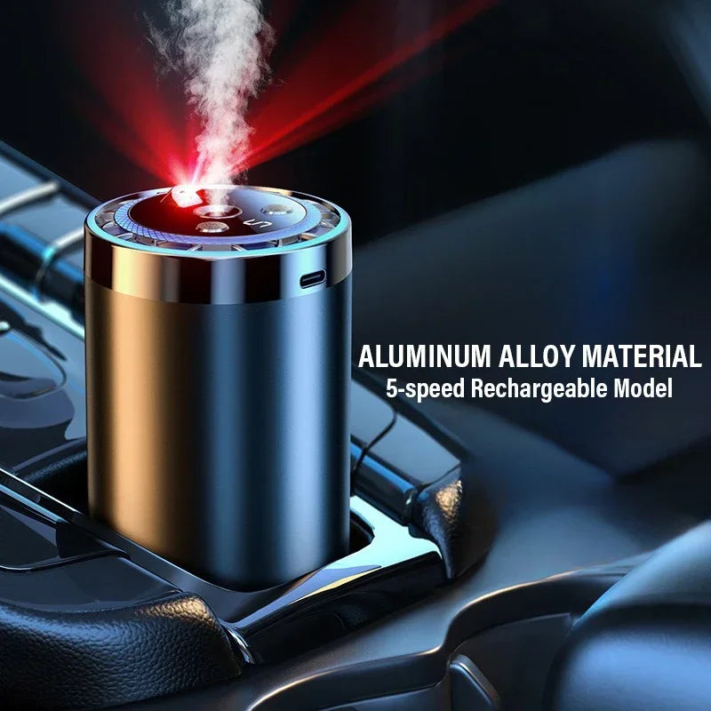 Automatic Spray Air Freshener with Colorful LED Ambient Light & Star Ceiling Effect.