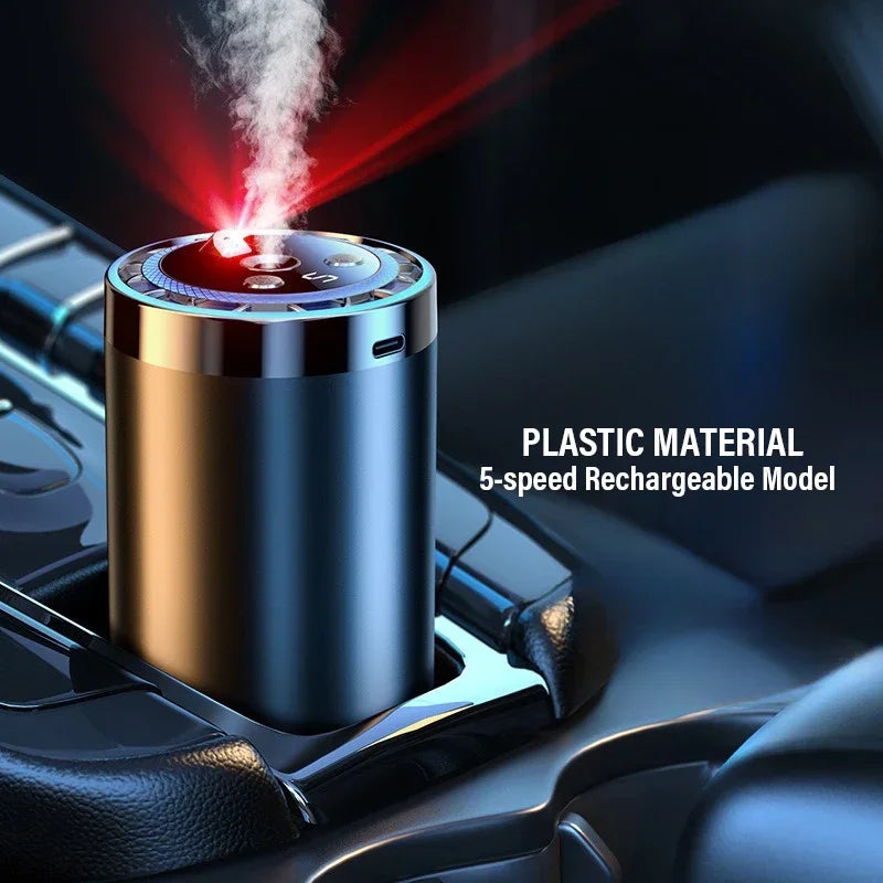 Automatic Spray Air Freshener with Colorful LED Ambient Light & Star Ceiling Effect.