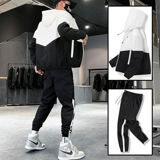 2-Piece Casual Sportswear for Running, Training & Hip Hop Style