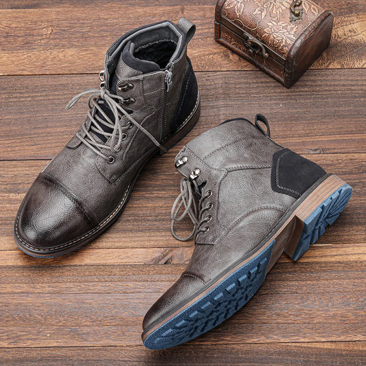 Ankle Boots For Men's Leather boots for men